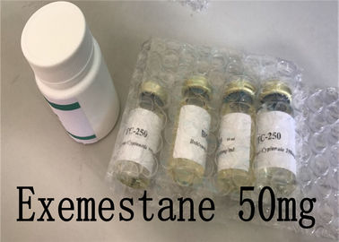Κίνα Αντι οιστρογόνο ανασταλτικών παραγόντων Aromatase χαπιών Aromasin στεροειδών αύξησης μυών Exemestane 50mg προμηθευτής