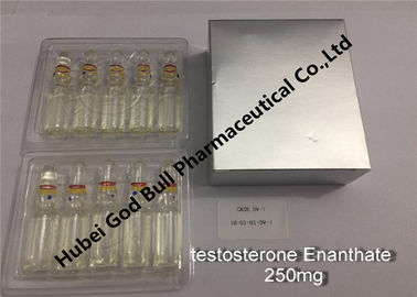Κίνα έξοχη ποιότητα εγχύσεων 250mg/ml 1ml/vial στεροειδών τεστοστερόνης enanthate εκχύσιμη αναβολική προμηθευτής